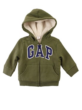 Ζακέτα παιδική με γούνα αγόρι Gap