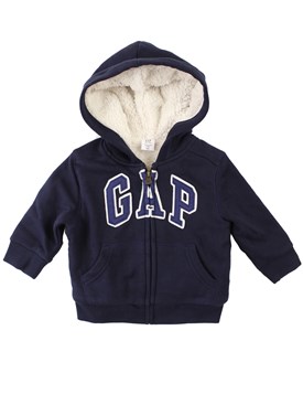 Ζακέτα παιδική με γούνα αγόρι Gap